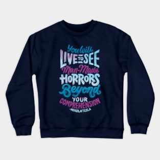 Man Made Horrors Crewneck Sweatshirt